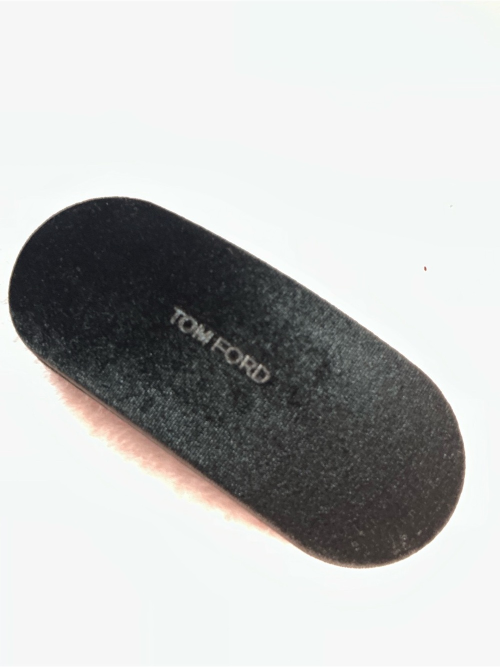 Tom Ford Black Velvet Hard Eyeglass Sunglasses Case